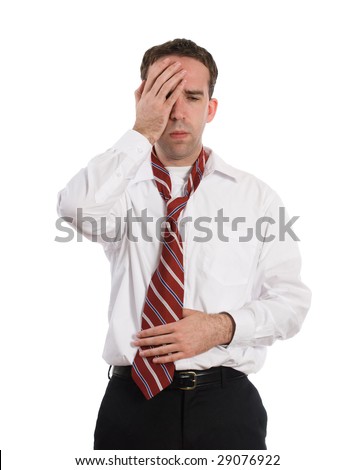 stock-photo-a-young-employee-suffering-from-a-stomach-ache-and-a-headache-at-the-same-time-isolated-against-a-29076922.jpg